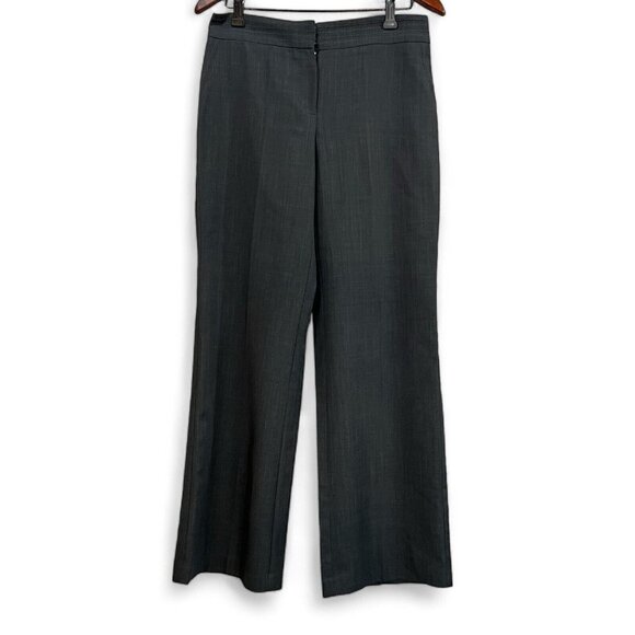 Marks & Spencer Womens Size Medium Black Slacks Straight Leg Dress Pants - Picture 1 of 16